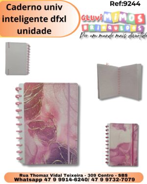Caderno univ inteligente dfxl / unidade