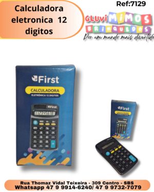 Calculadora eletronica  12 digitos
