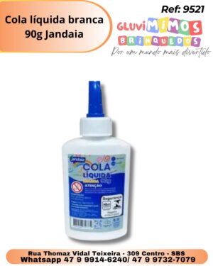 Cola líquida branca 90g Jandaia