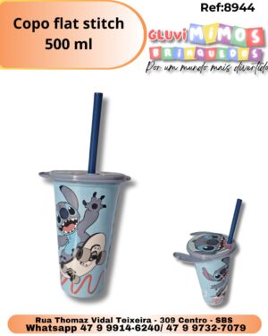 Copo flat stitch 500 ml