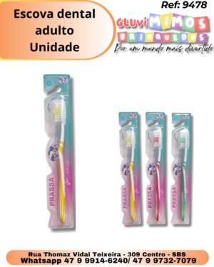 Escova dental adulto/ unidade