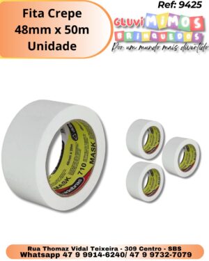 Fita Crepe 48mm x 50m/ Unidade