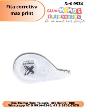 Fita corretiva max print