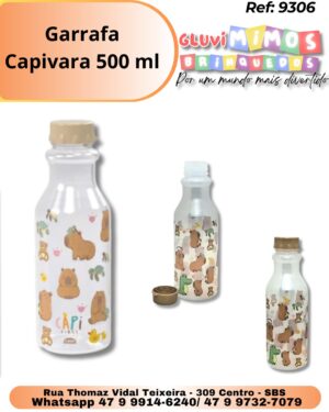 Garrafa Capivara 500 mlGarrafa Capivara 500 ml