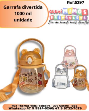 Garrafa divertida 1000 ml/ unidade