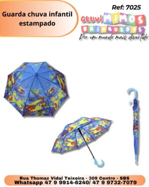Guarda chuva infantil estampado