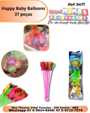 Happy Baby Balloons 37 peças