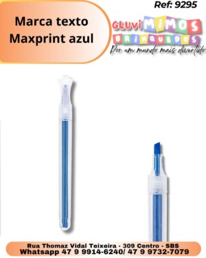 Marca texto Maxprint azul