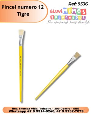 Pincel numero 12  Tigre