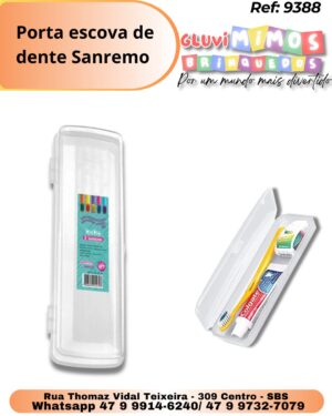 Porta escova de dente Sanremo