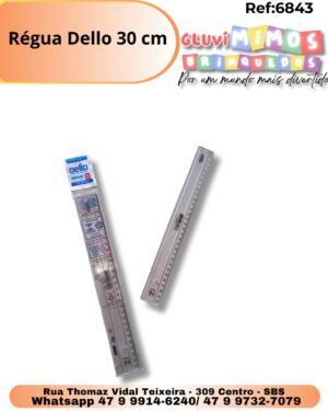Régua Dello 30 cm