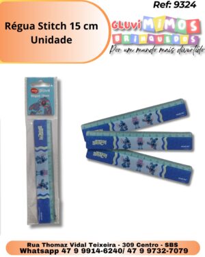 Régua Stitch 15 cm/ Unidade
