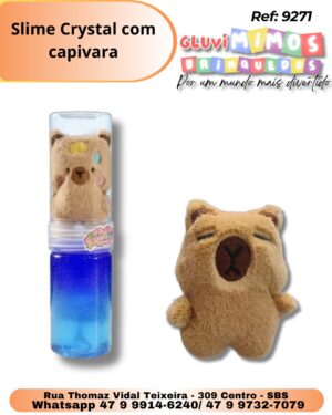 Slime Crystal com capivara