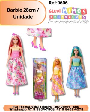 Barbie 28cm / Unidade