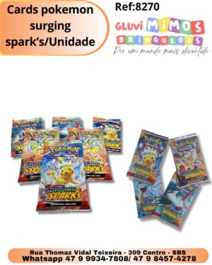 Cards pokemon surging spark’s/Unidade