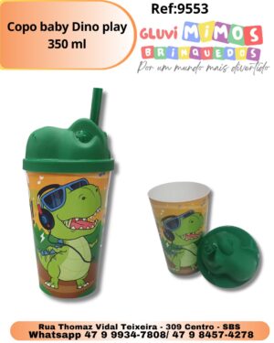 Copo baby Dino play 350 ml