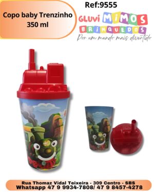 Copo baby Trenzinho 350 ml