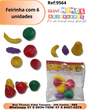Feirinha com 6 unidades