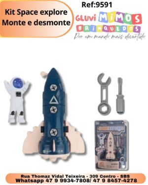 Kit Space explore Monte e desmonte