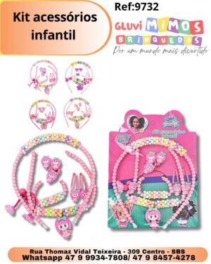 Kit acessórios infantil