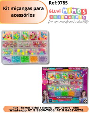 Kit miçangas para acessórios