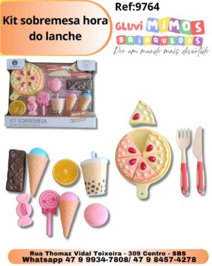 Kit sobremesa hora do lanche