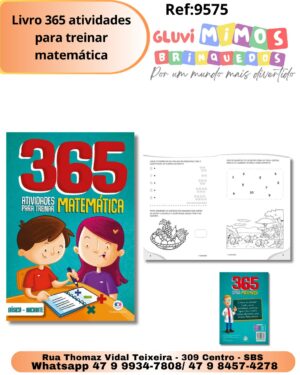 Livro 365 atividades para treinar matemática