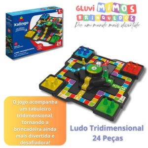 Ludo Tridimensional - Xalingo
