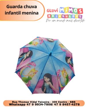 Guarda chuva infantil menina