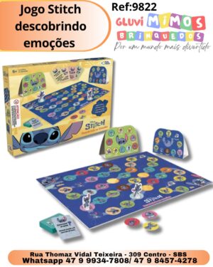 Jogo Stitch descobrindo emoções