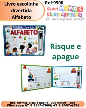 Livro escolinha divertida Alfabeto