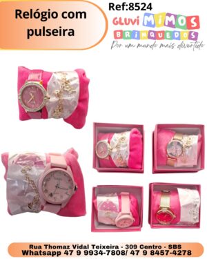 Relógio com pulseira