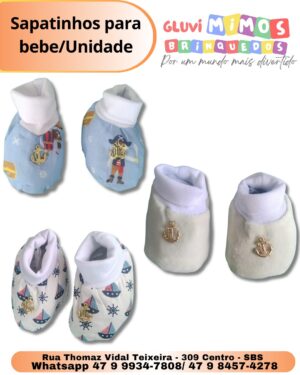 Sapatinhos para bebe/Unidade
