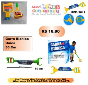 garra bionica unica 50 cm