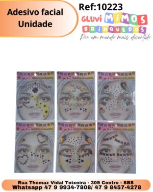 Adesivo facial Unidade