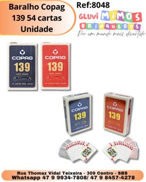 Baralho Copag 139 54 cartas Unidade