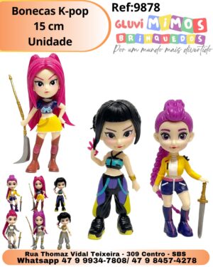 Bonecas K-pop 15 cm  Unidade