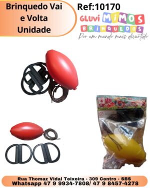 Brinquedo Vai e Volta Unidade
