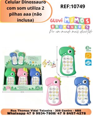 Celular dinossauro Unidade