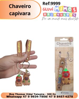 Chaveiro capivara
