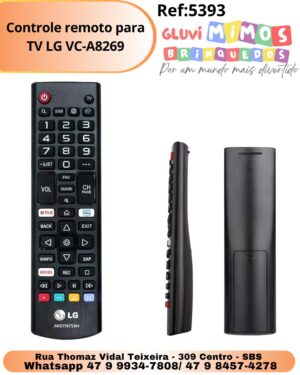 Controle remoto para TV LG VC-A8269