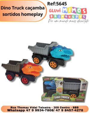 Dino Truck caçamba sortidos homeplay