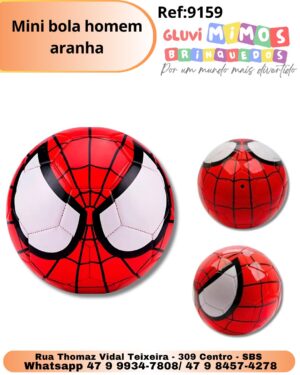 Mini bola homem aranha
