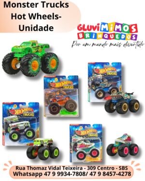 Monster Trucks Hot Wheels-Unidade