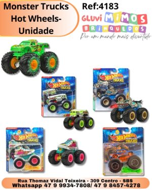 Monster Trucks Hot Wheels-Unidade