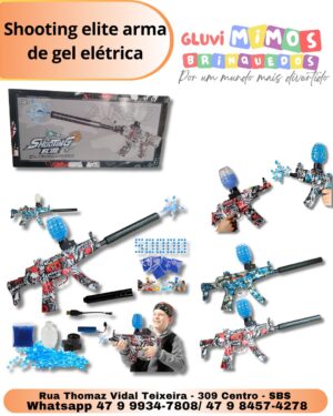 Shooting elite arma de gel elétrica