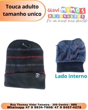 Touca adulto tamanho unico