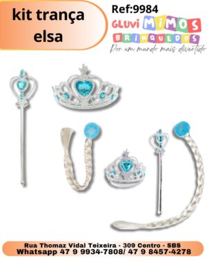 kit trança elsa