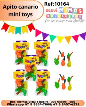 Apito canario mini toys