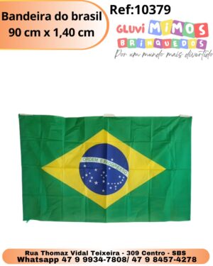 Bandeira do brasil 90 cm x 1,40 cm